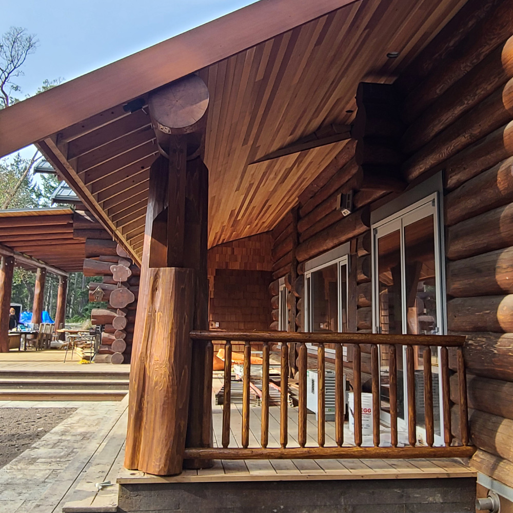 Custom Built 8,000 sqf Log Home